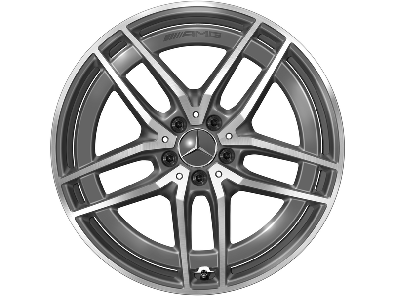 AMG 5-twin-spoke wheel, tantalum gray, Michelin, Pilot Alpin 5 MO1A, 295/35 R20 105W XL, winter, Q440141513790