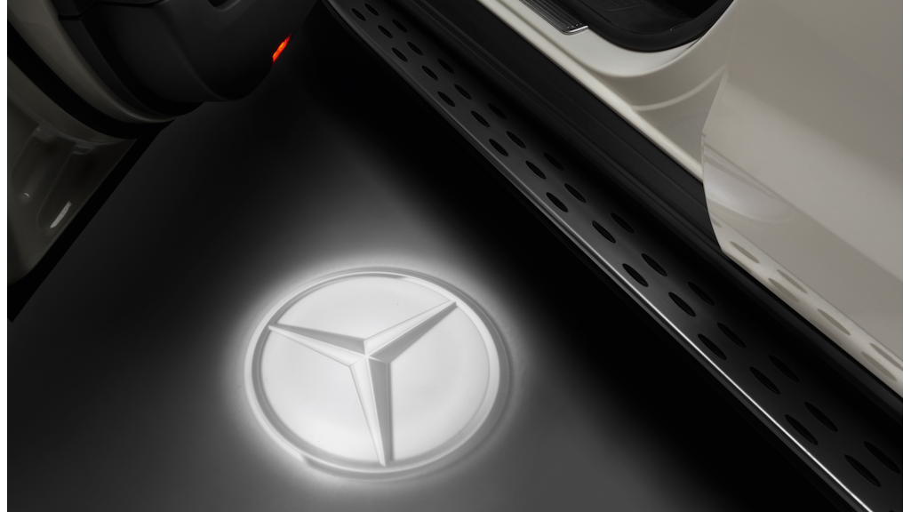 Proiettore logo a LED, Mercedes Stella, Classe C, A2058206403 Proiettore logo a LED, Mercedes Stella, Classe C, A2058206403