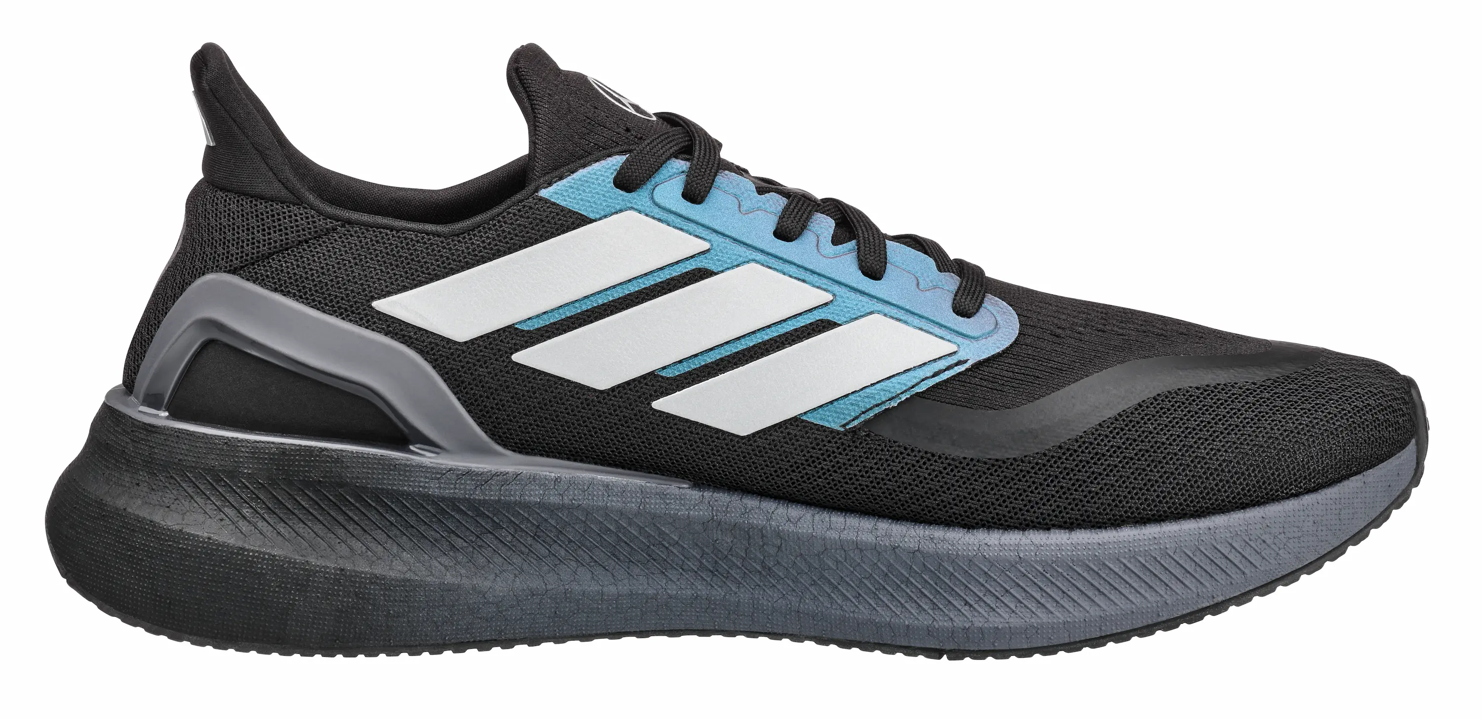Laufschuhe, Pureboost 5, schwarz / dunkelgrau, 6, adidas, B67960216