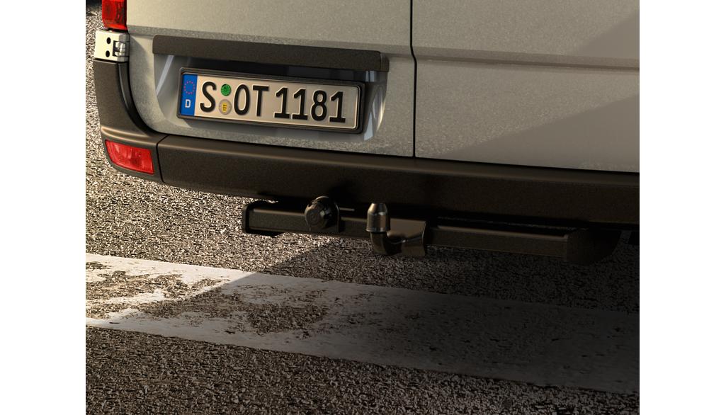 Towing hitch, with welded-on ball head, for model Kawa/Kombi A1-A4, Sprinter, B66560888 Towing hitch, with welded-on ball head, for model Kawa/Kombi A1-A4, Sprinter, B66560888