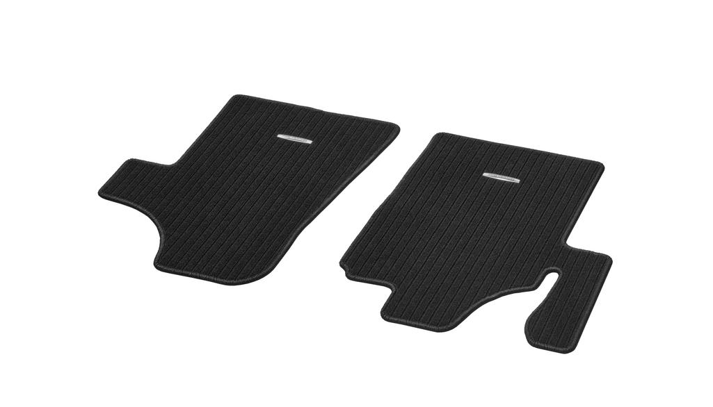 Ripsmatten, Fahrer- & Beifahrermatte, 2-teilig, Viano/ Vito/eVito, schwarz, A6396801048