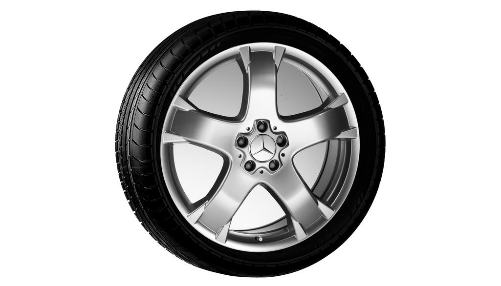 5-Speichen-Rad, Tyndarides, 50,8 cm (20 Zoll), GL-GLS/ M-GLE-Klasse, 275/50 R20/, sterlingsilber, B66474210