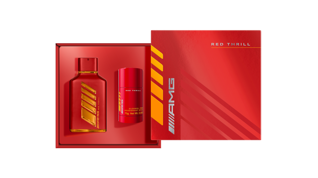 AMG Red Thrill gift set, EdP, B66959842 AMG Red Thrill gift set, EdP, B66959842