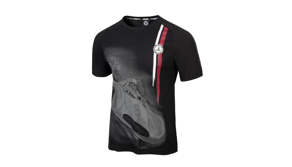 T-Shirt Herren, schwarz, B6604167