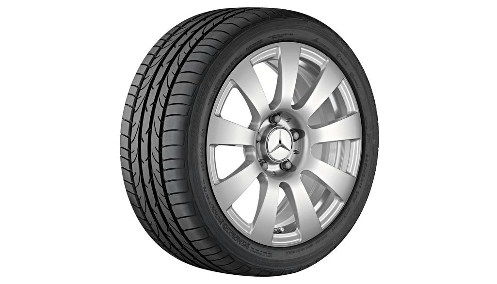 9-Speichen-Rad Titansilber, Bridgestone, BLIZZAK LM-32 MO, 225/55 R16 99H XL, Winter, Q44014191075A 9-Speichen-Rad Titansilber, Bridgestone, BLIZZAK LM-32 MO, 225/55 R16 99H XL, Winter, Q44014191075A