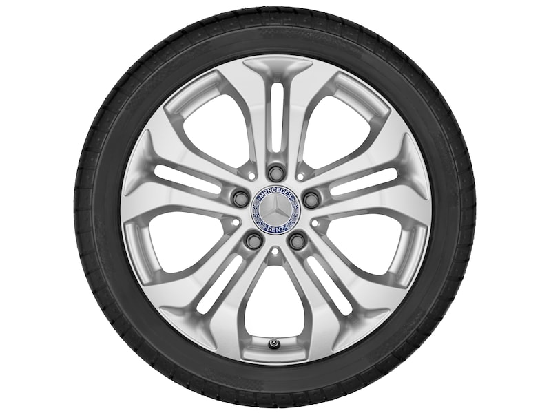 5-twin-spoke wheel, vanadium silver metallic, Michelin, Latitude Alpin LA2 MO, 235/65 R17 104H, winter, Q4403015105300J2022
