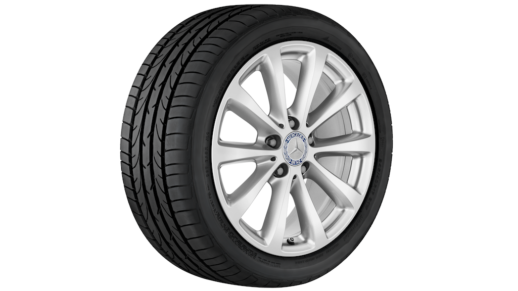 10-Speichen-Rad Vanadiumsilber, Continental, WinterContact TS 850 P MO, 17", Winter, Q4401411119600J2023