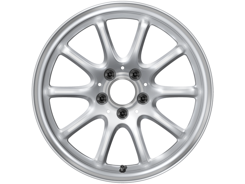 10-Speichen-Rad, 43,2 cm (17 Zoll), E-Klasse, 225/60 R17/, vanadiumsilber, A21440121007X45