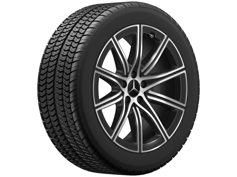 10-spaaks velg zwart gepolijst, Hankook, Ventus S1 Evo3 MO, 255/45 R19 104Y XL, zomer, Q4402431100700J2020