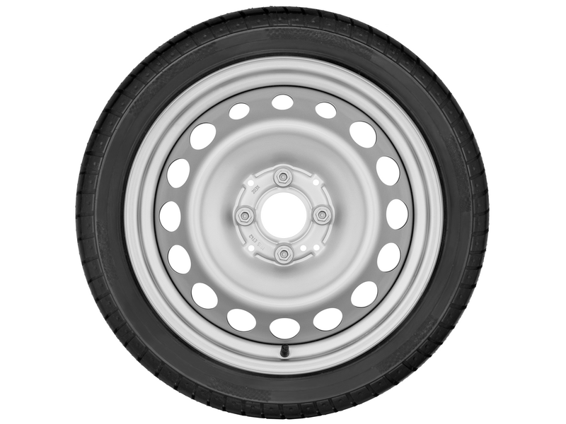 Steel wheel, smart, 185/60 R15/, black, A4534010300