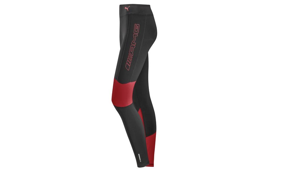Pantaloni sportivi AMG da donna, nero / rosso, B66959546 Pantaloni sportivi AMG da donna, nero / rosso, B66959546