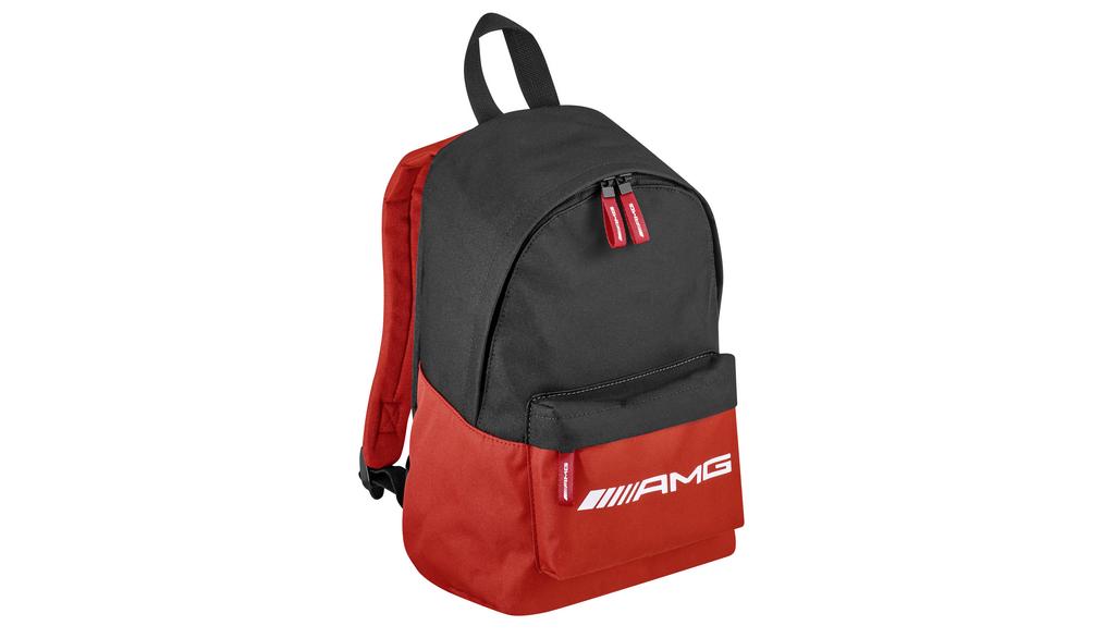AMG Rucksack Kinder, weiß / schwarz / rot, B66959387 AMG Rucksack Kinder, weiß / schwarz / rot, B66959387