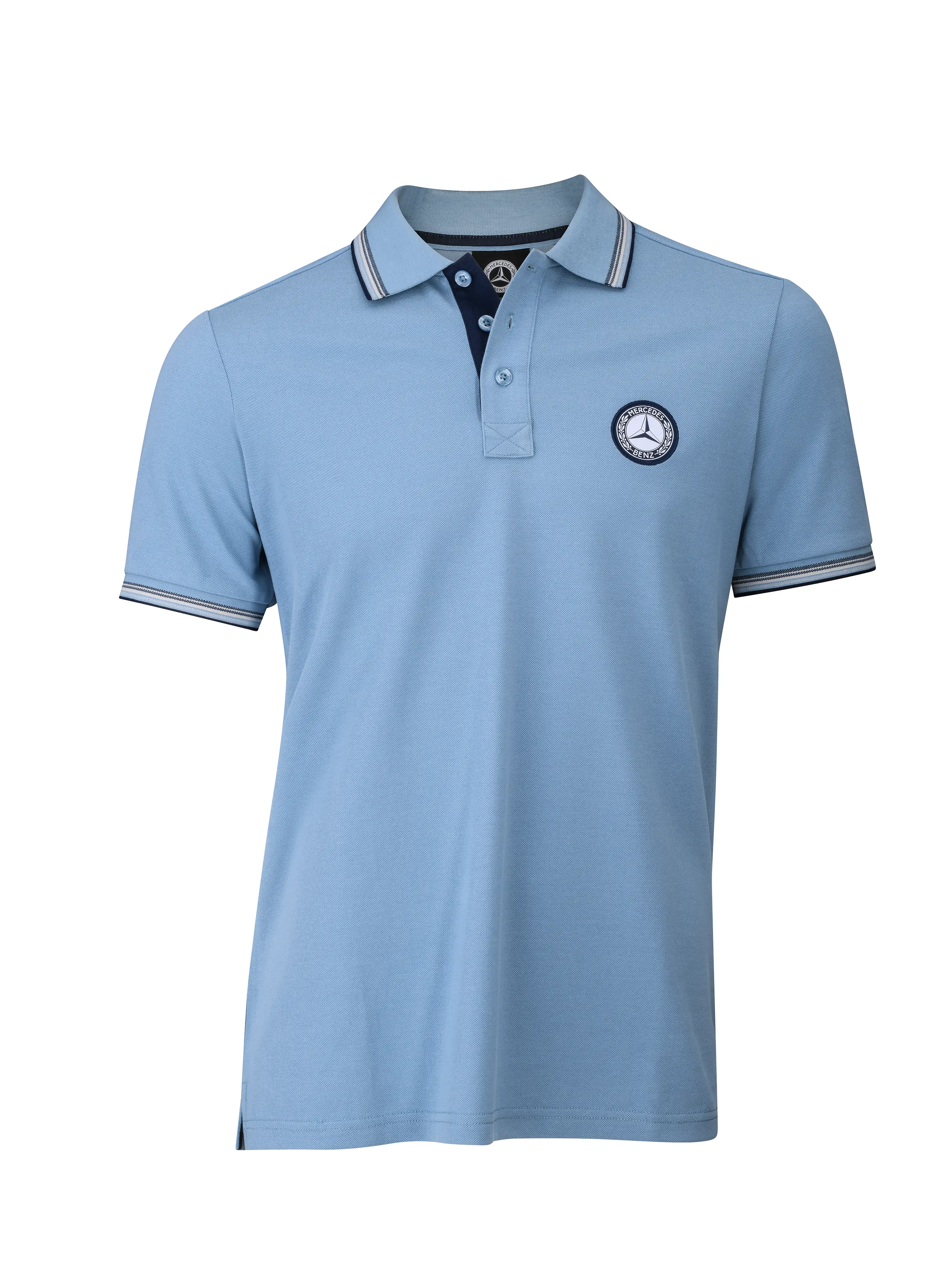 Polo da uomo, blu vintage, blu vintage, B66041785 Polo da uomo, blu vintage, blu vintage, B66041785