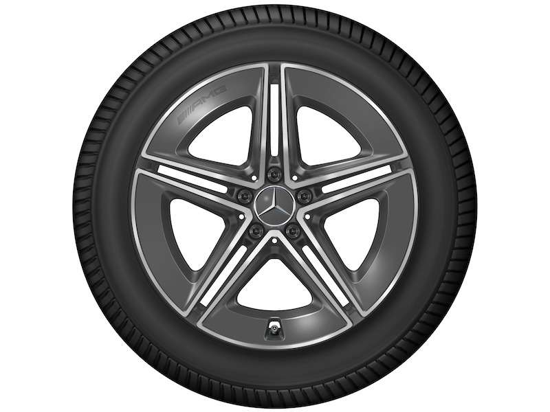 AMG 5-twin-spoke wheel, tantalum gray, Pirelli, Scorpion Winter 2 MO1, 255/50 R19 107V XL, winter, Q440301712920