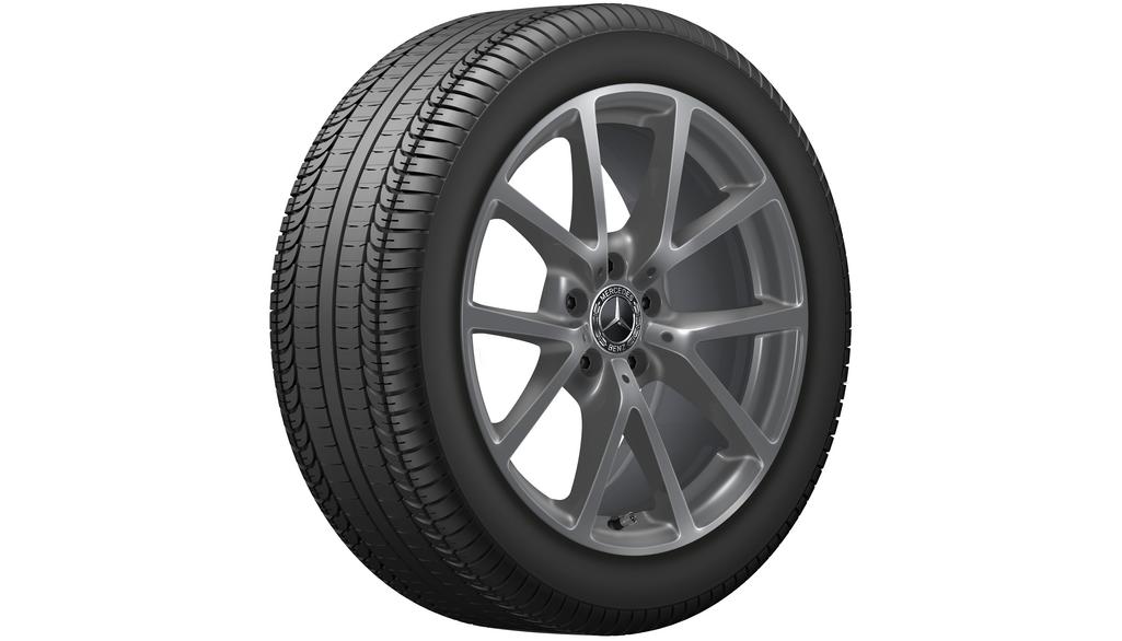 10-Speichen-Rad, 45,7 cm (18 Zoll), 245/45 R18/, tremolit-metallic, A23640103007X28