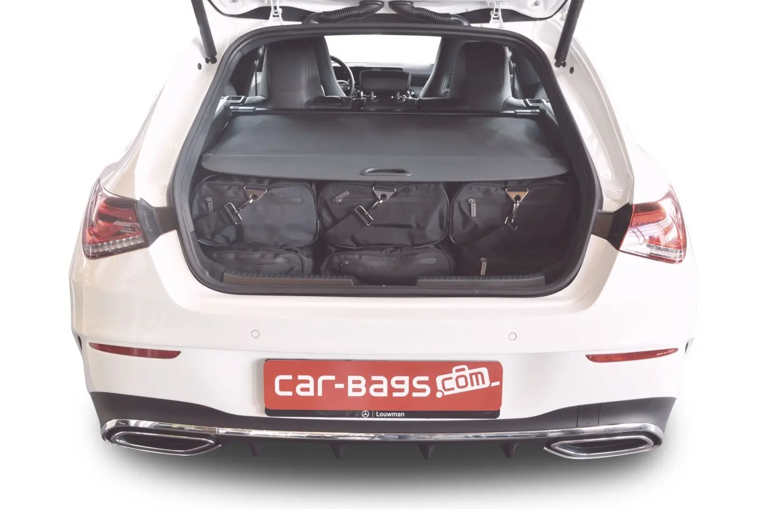 Set di borse da viaggio per Mercedes-Benz CLA Shooting Brake (X118) 2019-today Estate Pro.Line - Nero, CB-M24201SP