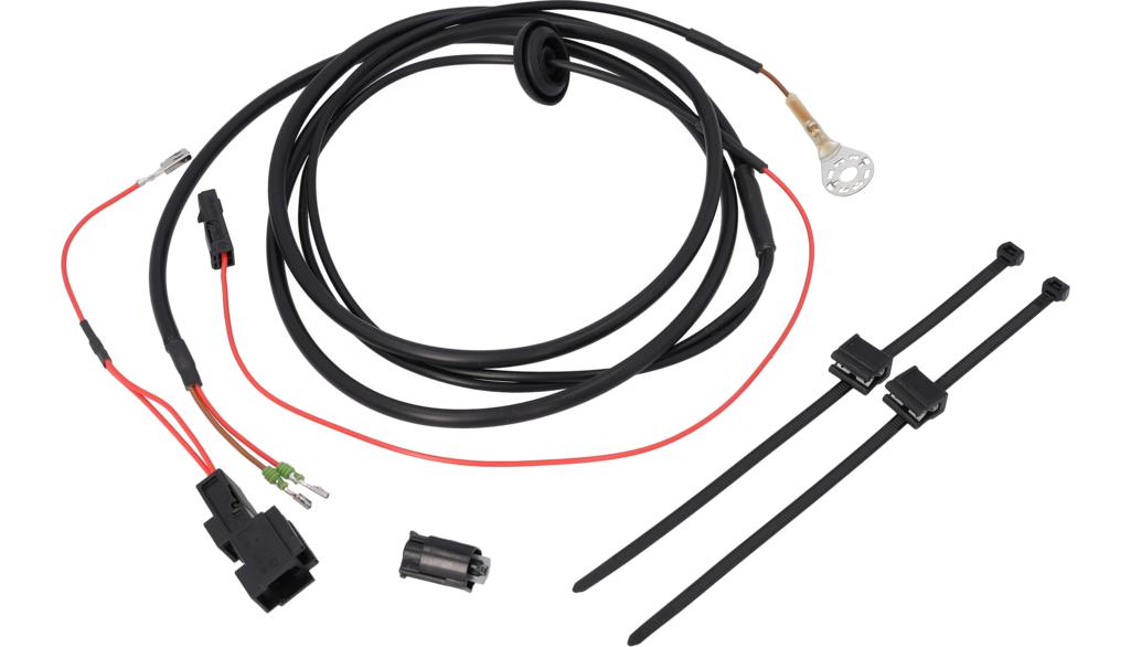 Mercedes ster verlicht, kabelset, zwart, A2068207701