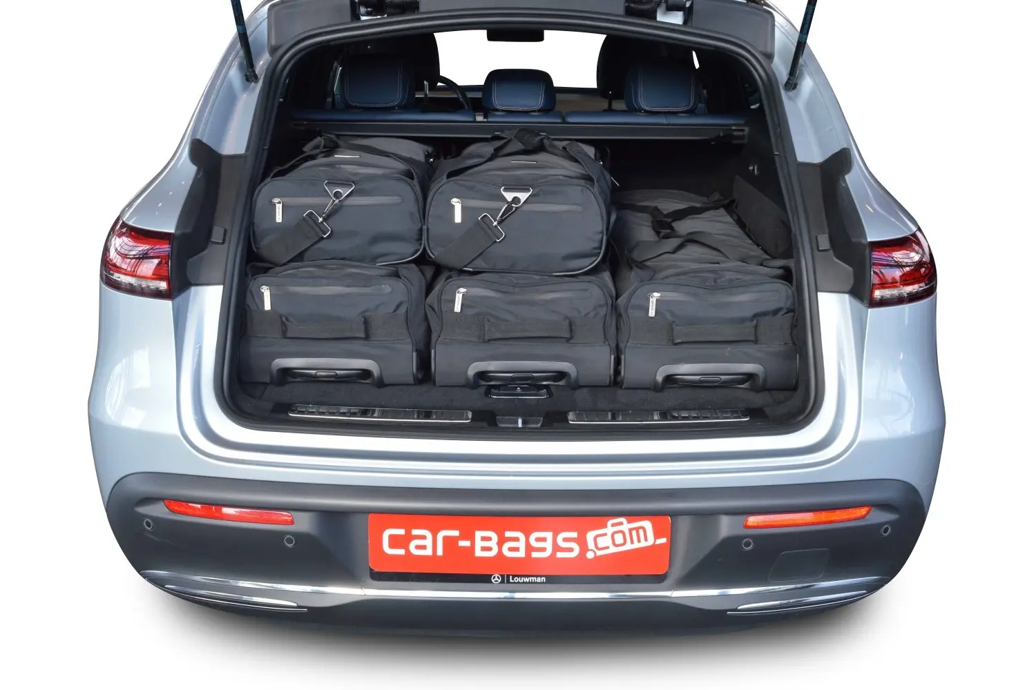 Travel bag set suitable for Mercedes-Benz EQC (N293) 2019-2023 Pro.Line, A-Class, black, CB-M24101SP