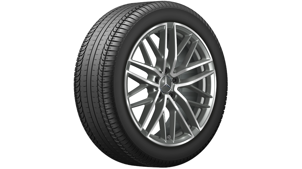 Cerchio AMG a 5 doppie razze, grigio titanio, Michelin, Pilot Alpin 5 MO1, 275/40 R19 105V XL, invernale, Q440141513970G2