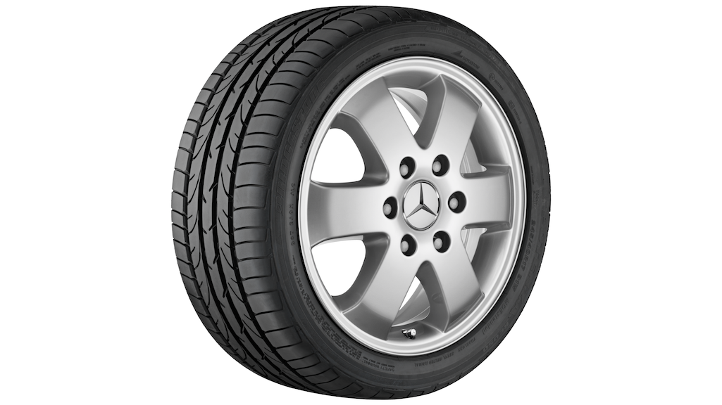 6-Speichen-Rad Brilliantsilber, Continental, Vanco Winter 2, 235/65 R16 118/116(115)R(S) C, Winter, Q4401911102500J2022