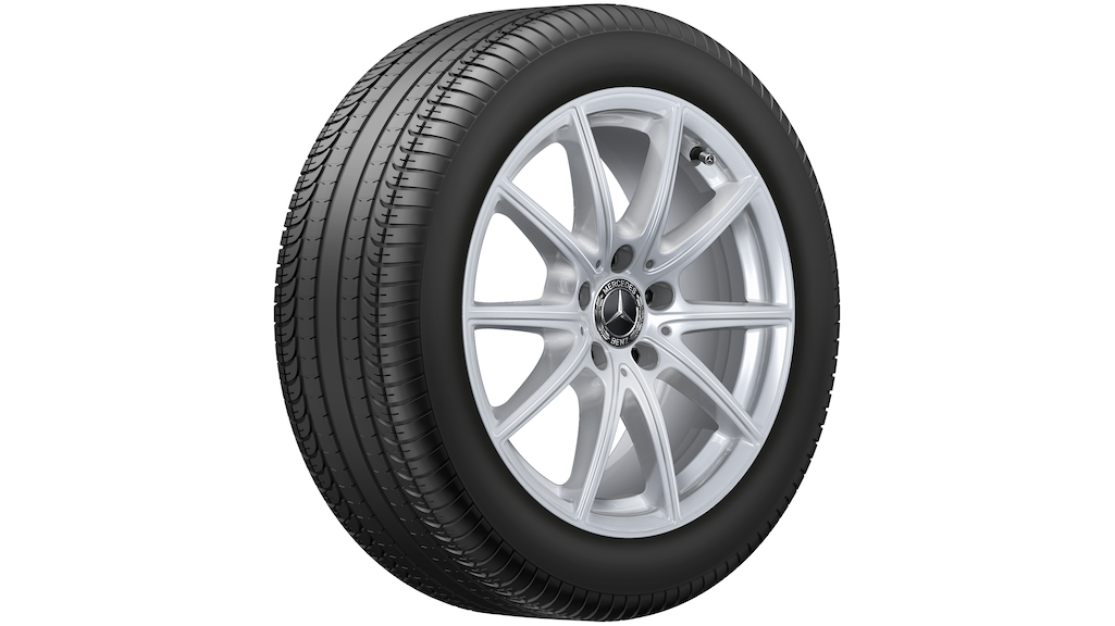 10-spaaks velg, vanadiumzilver, Bridgestone, Turanza T005 MO, 225/50 R17 94Y, zomer, Q4402419104000J2022