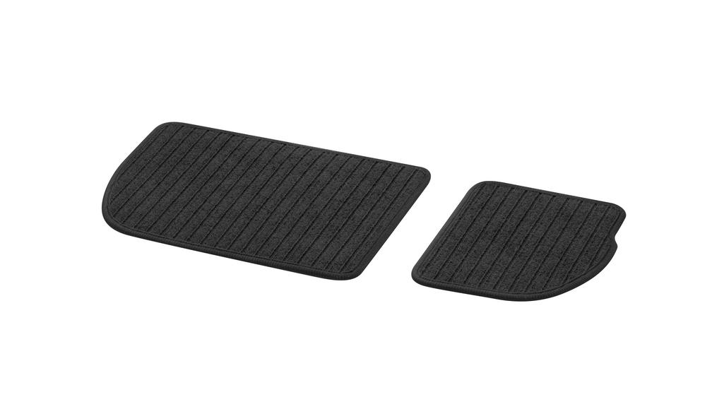 Rep mats CLASSIC, 3rd row of seats, 2-piece, EQB, black, A24368012019G32