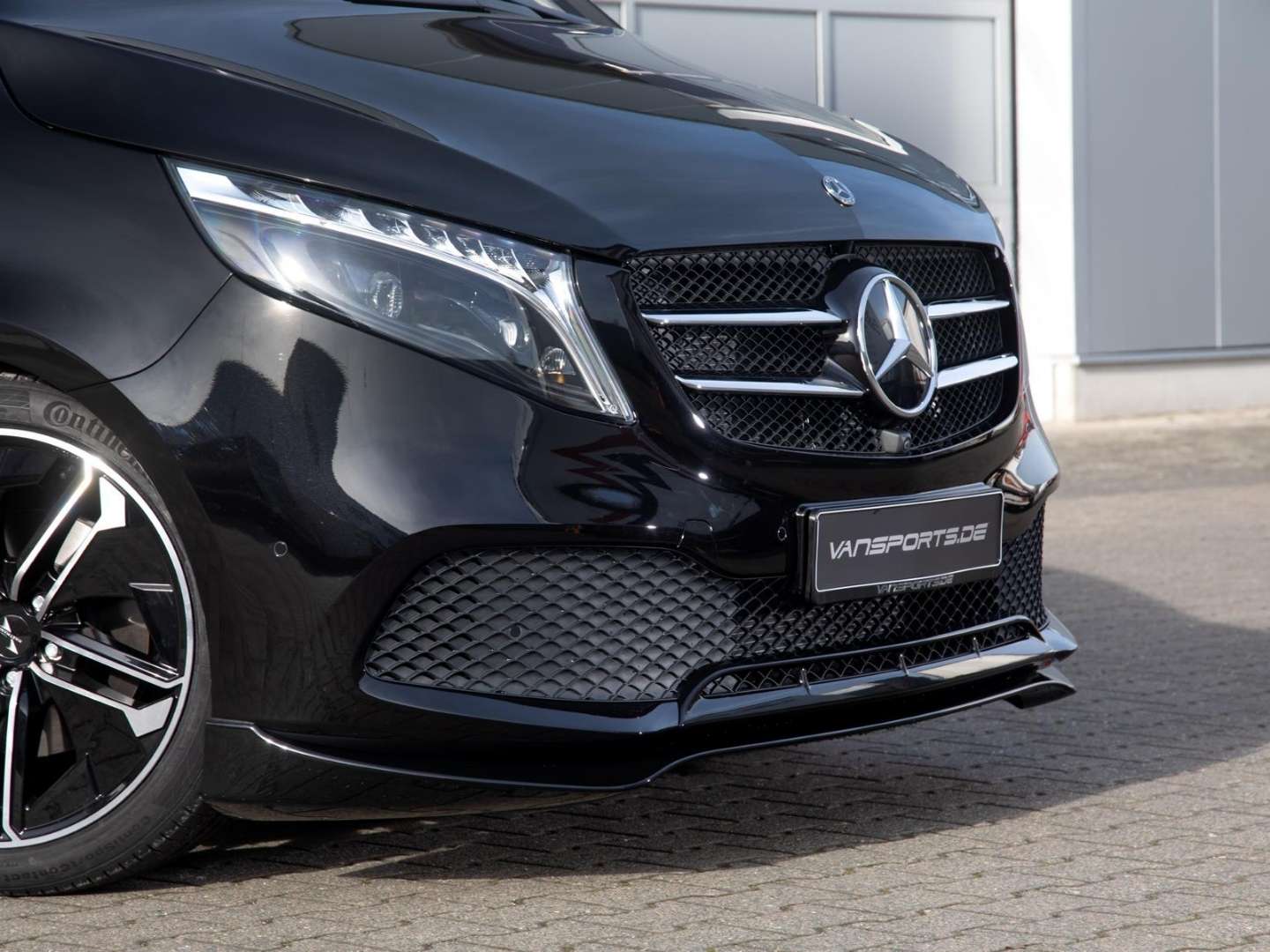 VP Spirit front spoiler lip for V-Class 447 facelift (from 2019), VS-447885012C