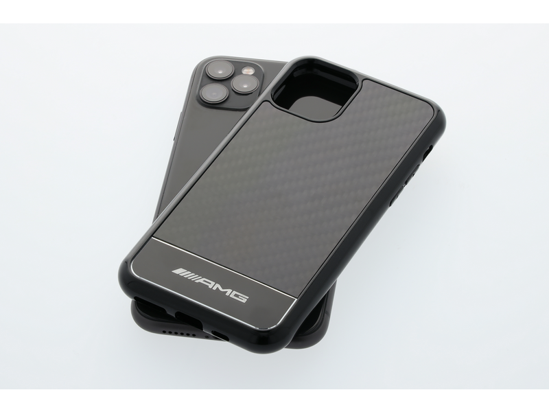 AMG Hülle für iPhone® 11 Pro, carbon / silberfarben / schwarz, B66955397