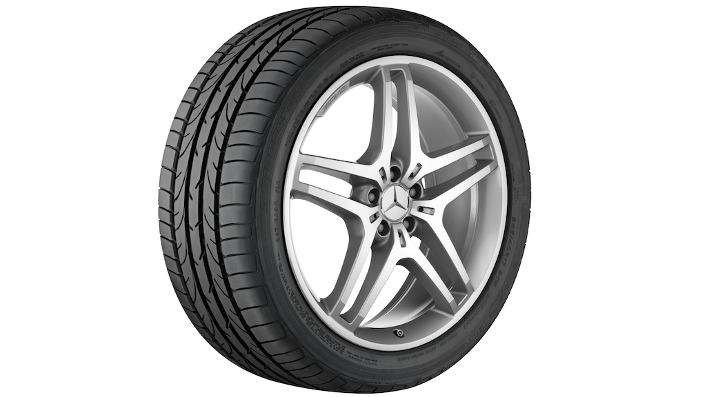 AMG 5-Doppelspeichen-Rad Titangrau Glanzgedreht, Continental, ContiCrossContact UHP MO, 265/40 R21 105Y XL, Sommer, Q4406511103200J2022