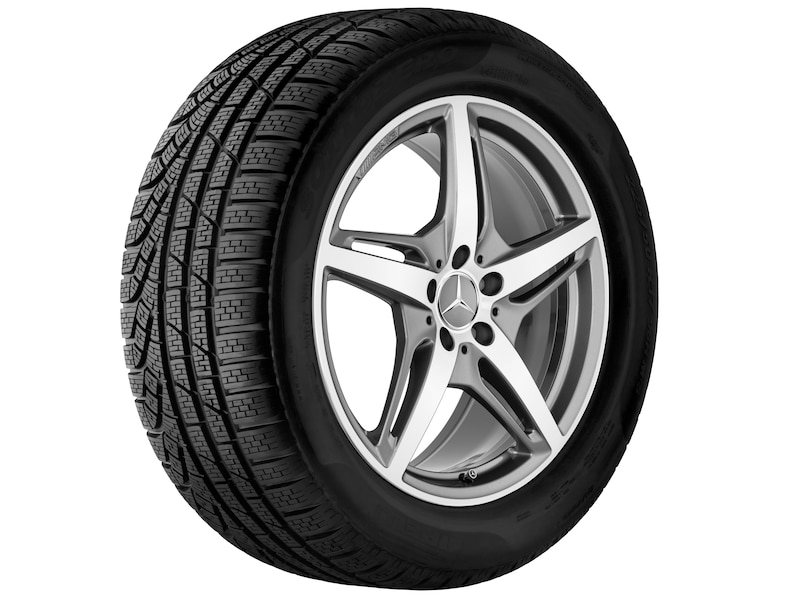 AMG 5-spoke wheel, titanium gray, Pirelli, W 270 SottoZero Series II MO, 265/35 R19 98W XL, winter, Q4401417119300J2022