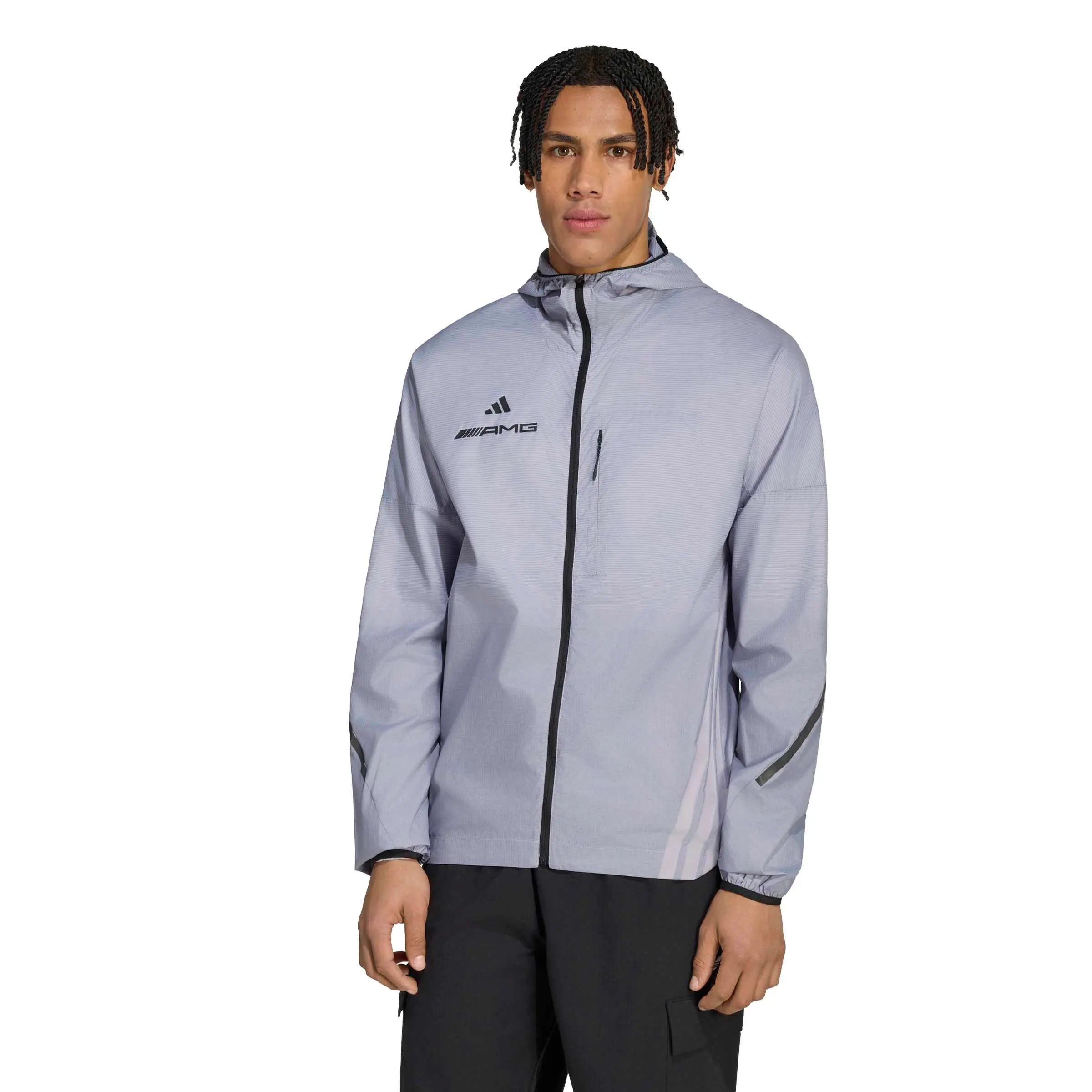 AMG Windbreaker Herren, grau, XS, B67960244