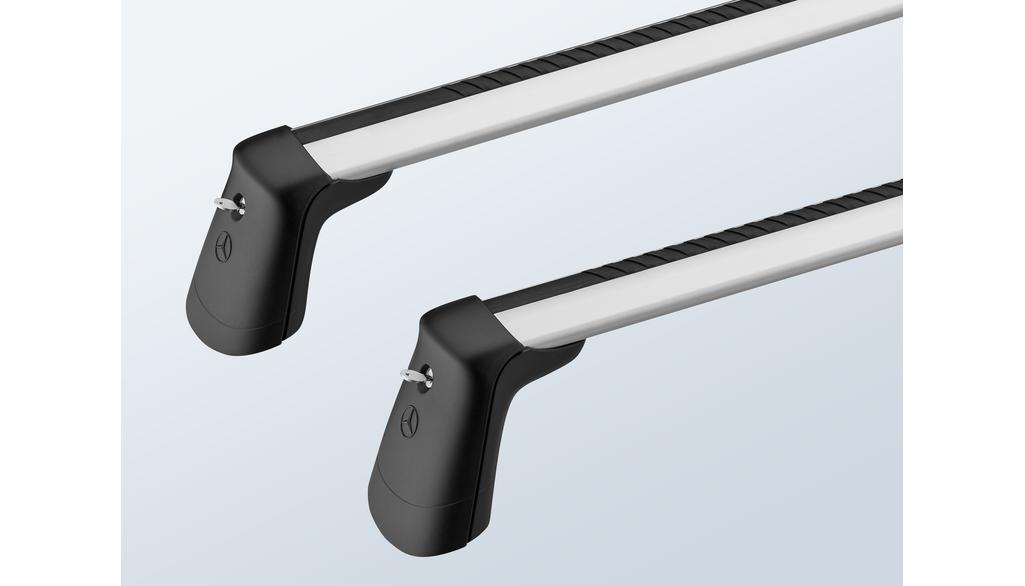 Base carrier Alustyle, AMG GT, black, silver-colored, A2908900300 Base carrier Alustyle, AMG GT, black, silver-colored, A2908900300