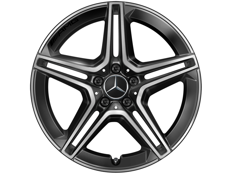 AMG 5-twin-spoke wheel, gloss black, Pirelli, W SottoZero 3 MO, 235/50 R19 99H, winter, Q440301711830