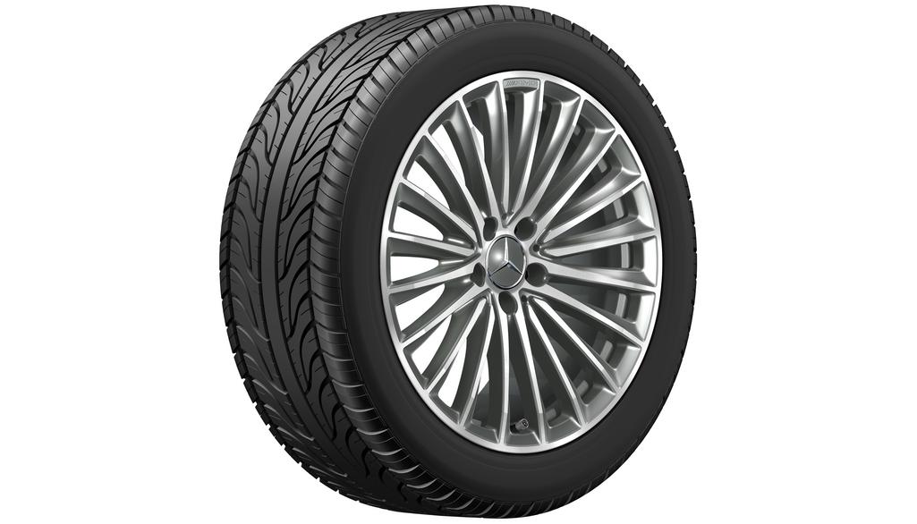 AMG-multispaaksvelg, 48,3 cm (19 inch), gelakt, 285/40 R19/, titaniumgrijs, A19240103007X21