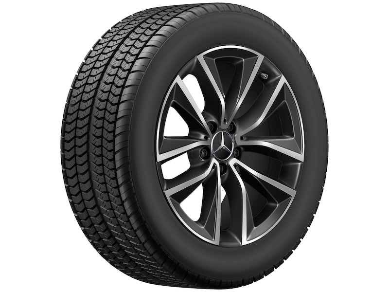 5-Doppelspeichen-Rad Schwarz Glanzgedreht, Pirelli, W SottoZero 3 MO, 255/50 R18 106V XL, Winter, Q4401417143000J2022