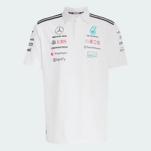 Polo da uomo, Team, Mercedes-AMG F1, XXL, Adidas