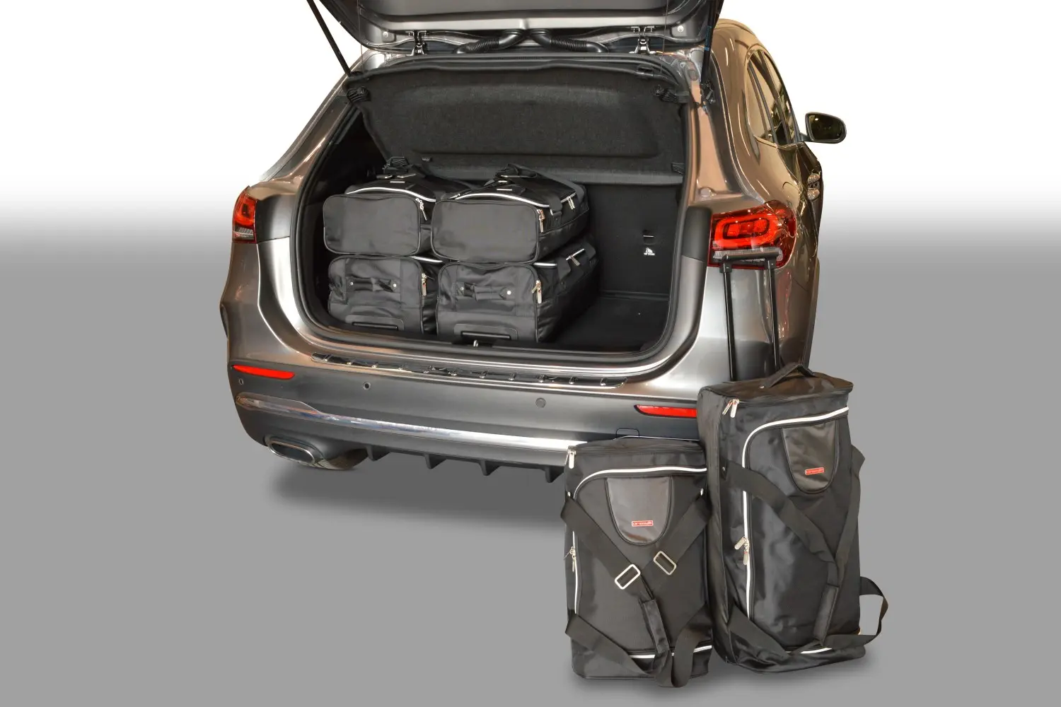 Travel bag set suitable for Mercedes-Benz GLA (H247) 2020-today - Black, CB-M25501S