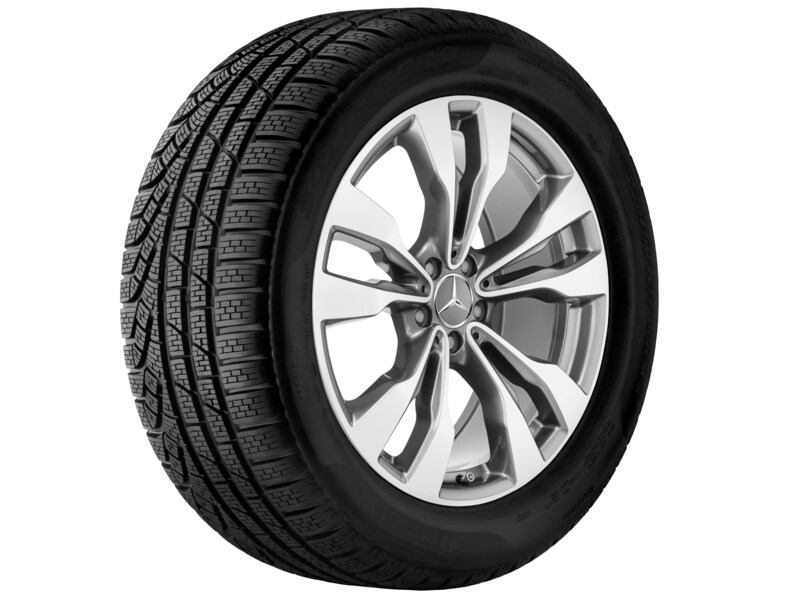 5-twin-spoke wheel gray Himalaya glossy turned, Pirelli, Scorpion Winter MO, 275/50 R20 109V, Winter, Q4403017112100J2022