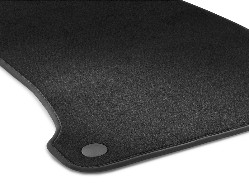 CLASSIC velour mats, set, 4-piece, X167 Maybach, GLS, black, A16768099099J74