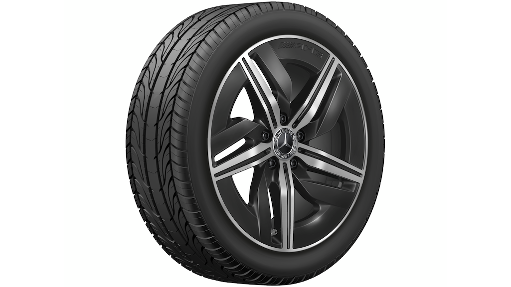 Mercedes-Benz Genuine AMG 5-spoke complete winter wheel, black high-sheen, Michelin, Pilot Alpin 5 MO, 255/40 R18 99 H XL, winter, Q440141514170 Mercedes-Benz Genuine AMG 5-spoke complete winter wheel, black high-sheen, Michelin, Pilot Alpin 5 MO, 255/40 R18 99 H XL, winter, Q440141514170