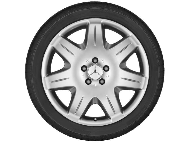7-Loch-Rad, 48,3 cm (19 Zoll), Maybach, 275/50 R19/, titansilber, B66471096