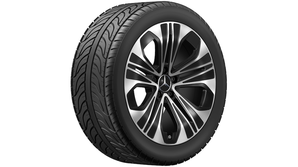 5-spoke wheel, gloss black, Continental, WinterContact TS 860 S MO, 275/40 R19 105H XL, Winter, Q44014111360A