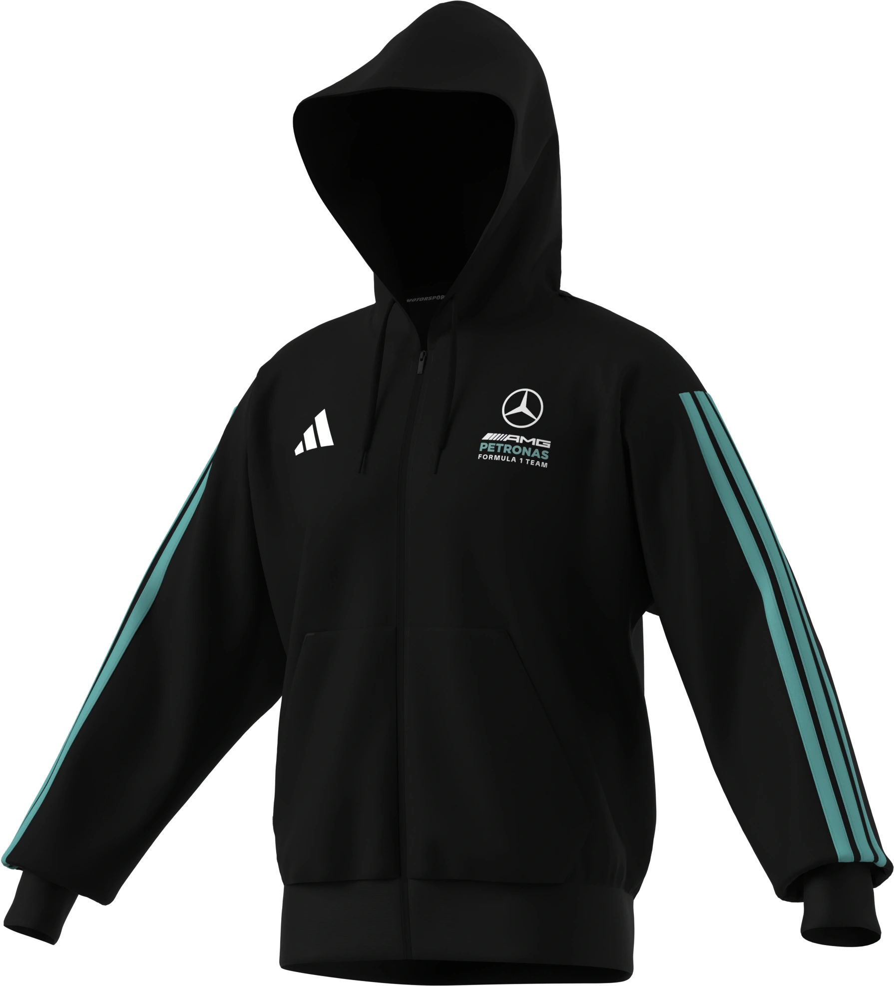Sweatjacke Herren, Mercedes-AMG F1, schwarz, B679985100