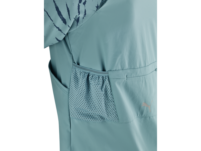Windjack voor dames, turquoise, B66959519