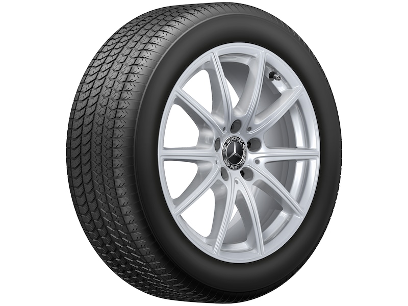 10-spaaks velg, vanadiumzilver, Bridgestone, Turanza T005 MO, 225/50 R17 94Y, zomer, Q4402419104000J2022