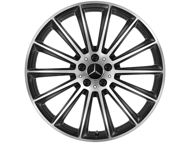 Mercedes-Benz Original Winter-Komplettrad AMG Vielspeichen schwarz glanzgedreht , Pirelli, Scorpion Winter MO, 315/40 R21 111 V None, Winter, Q440141717090