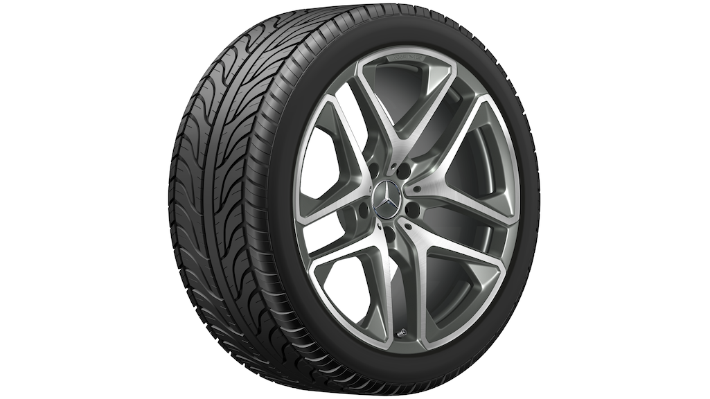 AMG 5-Doppelspeichen-Rad Titangrau Glanzgedreht , Pirelli, Scorpion Winter MO1, 21", Winter, Q4403017127100J2023 AMG 5-Doppelspeichen-Rad Titangrau Glanzgedreht , Pirelli, Scorpion Winter MO1, 21", Winter, Q4403017127100J2023