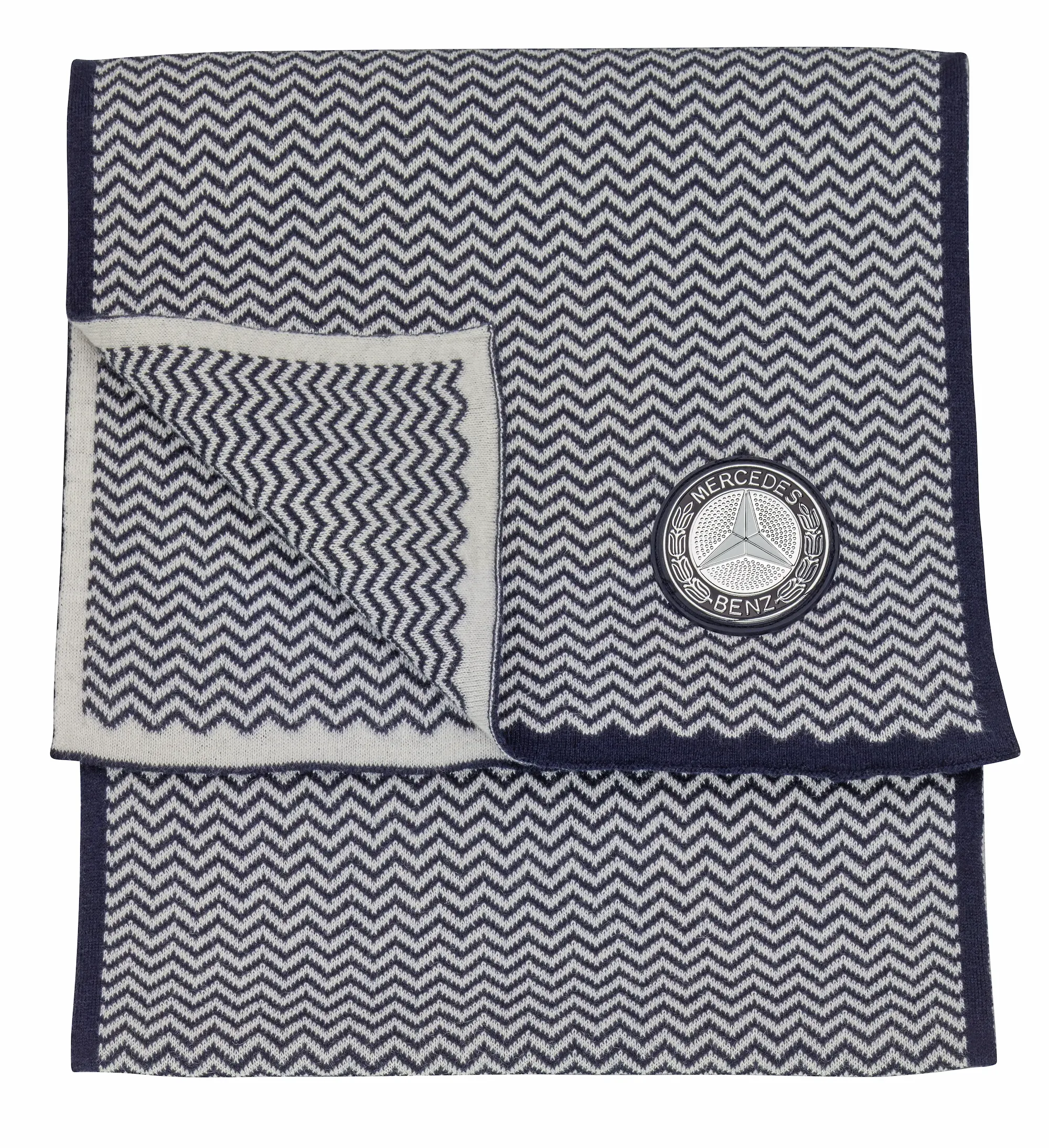 Strickschal, navy, B66043391