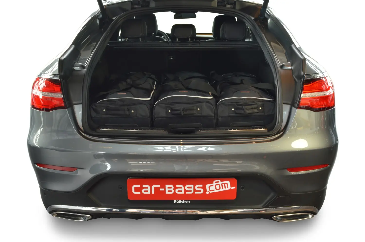 Reisetaschenset passend für Mercedes-Benz GLC Coupé (C253) 2015-2022 - Schwarz, CB-M23301S