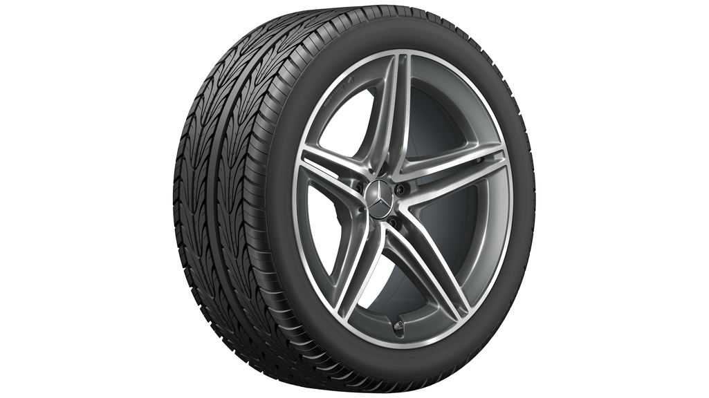 AMG 5-Doppelspeichen-Rad Tantalgrau Glanzgedreht AMG 5-Doppelspeichen-Rad Tantalgrau Glanzgedreht